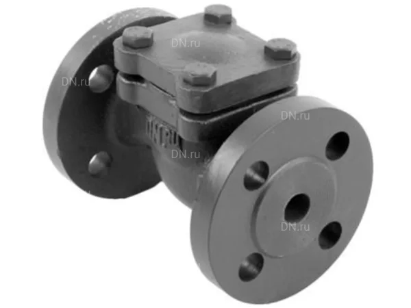 Клапан обратный DN.ru VCR3434-F DN 25 / Ду 25 PN 40 фланцевый Сталь A216 WCB + 13Cr