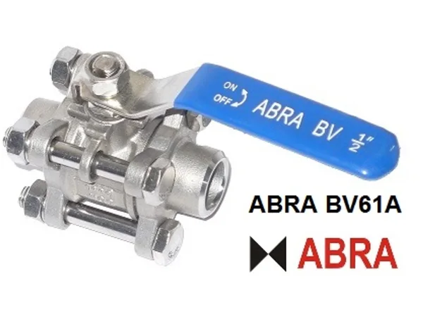 Кран шаровой сварка/сварка с ISO фланцем SS316 ABRA-BV61-008