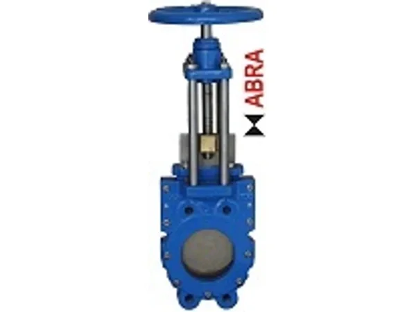 Задвижка шиберная ABRA-KV-03-400-10c ISO фланцем под привод 
 Цена и срок с приводом 1х220 или 3x380В IP65, 67 или IP68 - по запросу