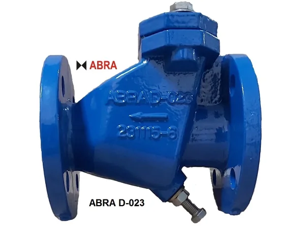 Обратный клапан поворотный ABRA-D-023-NBR-450 Рраб.8 бар