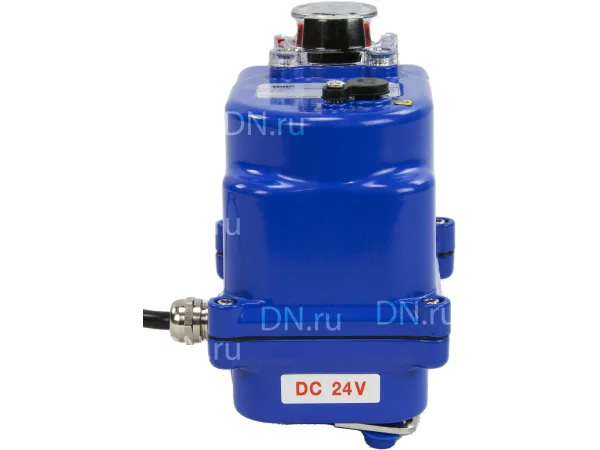 Электропривод четвертьоборотный DN.ru QT-N-003EM-O1-24VDC-У1 blue 24В