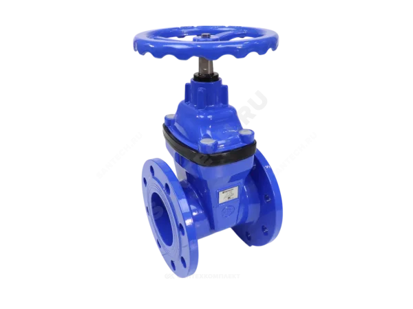 Задвижка чугун 30ч39р 1010W аналог МЗВ обрезиненный клин EPDM фл Benarmo DN 40 / Ду 40 фланцевое
