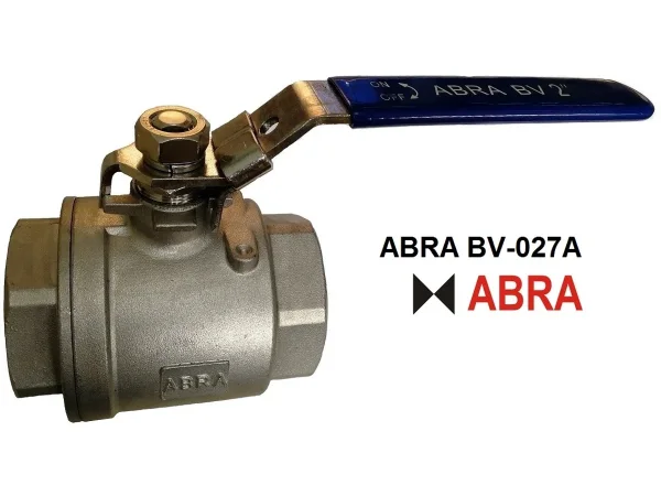 Кран шаровой полнопроходный резьбовой SS316 ABRA-BV027A-008