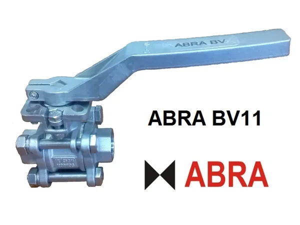 Кран шаровой резьбовой с ISO фланцем SS316 ABRA-BV11-008
