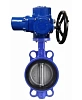 Затвор дисковый поворотный DN.ru WBV1132N-2W-Fb-H Ду65 Ру16, корпус - чугун GG25, диск - нержавеющая сталь 316L, уплотнение - NBR, с электроприводом DN.ru QT-N-005M-O2-220VAC-У1 220В Нижний Новгород