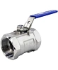 Кран шаровой DN.ru BV3232P-SP-T-H Ду50 Ру63 стандартнопроходной двухходовой, нержавеющая сталь SS316, внутренняя резьба, уплотнение - PTFE, ручка-рычаг Нижний Новгород