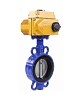 Затвор дисковый поворотный DN.ru WBV1132N-2W-Fb-H Ду50 Ру16, корпус - чугун GG25, диск - нержавеющая сталь 316L, уплотнение - NBR, с электроприводом DN.ru QT-N-003EM-O1-220VAC-У1 220В Нижний Новгород