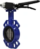 Затвор дисковый поворотный DN.ru WBV3432V-2W-Fb-H Ду100 Ру16 межфланцевый, корпус - углерод.сталь WCB, диск - нерж.сталь 316L, уплотнение - Viton, с рукояткой и двумя концевыми датчиками LS-103 250В Нижний Новгород