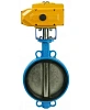 Затвор дисковый поворотный DN.ru WBV1413E-2W-Fb-H Ду200 Ру16, корпус - чугун GGG50, диск - чугун GGG40, уплотнение - EPDM, с электроприводом DN.ru QT-N-030EM-A1-220VAC-У1 220В (4-20мА) HARK Нижний Новгород